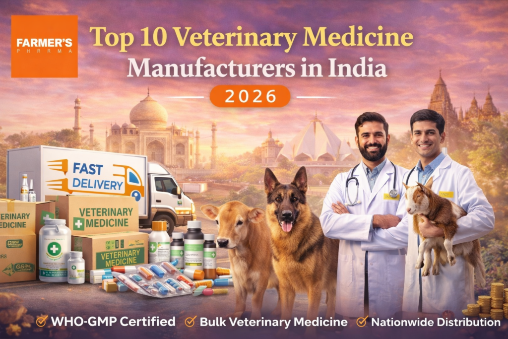 Top 10 Veterinary Medicine Manufacturers in India 2026