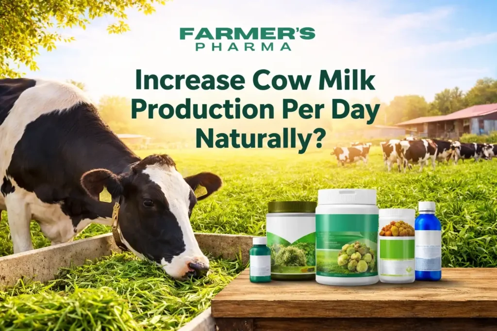 How to Increase Cow Milk Production Per Day Naturally? (Complete Guide for Dairy Farmers)