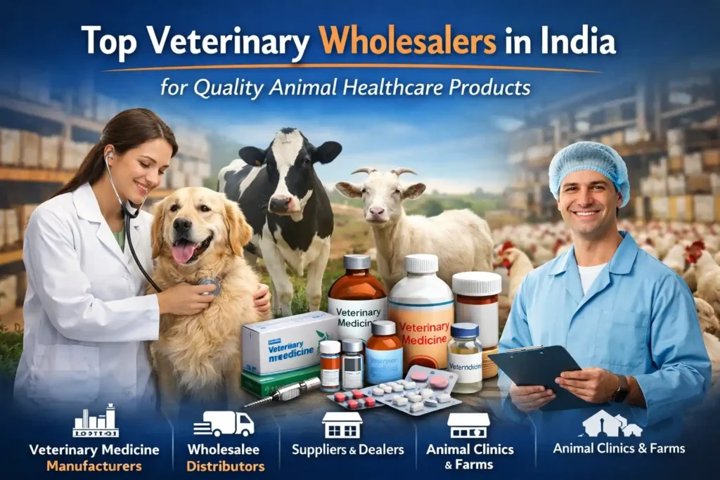 Top Veterinary Wholesalers in India for Quality Animal Healthcare Products